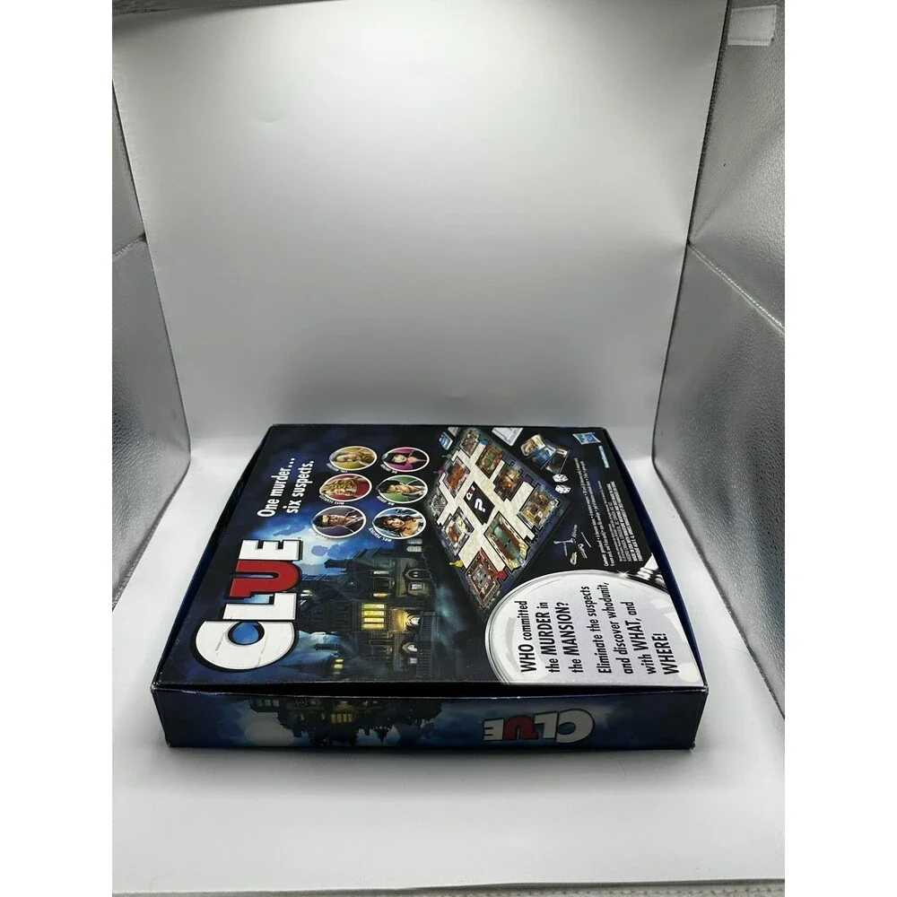 Clue The Classic Mystery Game Hasbro 2018 Complete Board Game Tudor Mansion